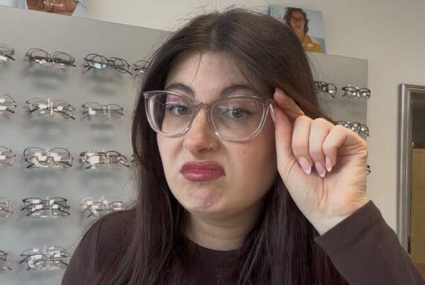 Wenn die Brille plötzlich nervt…